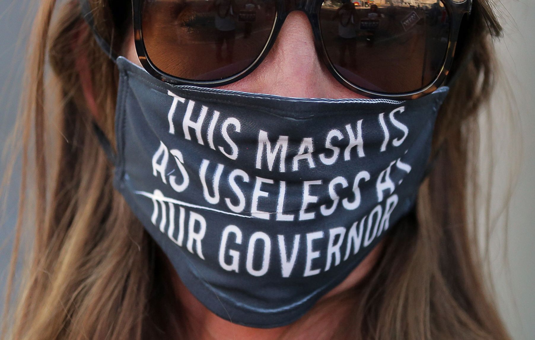 Mail-in ballot law protest